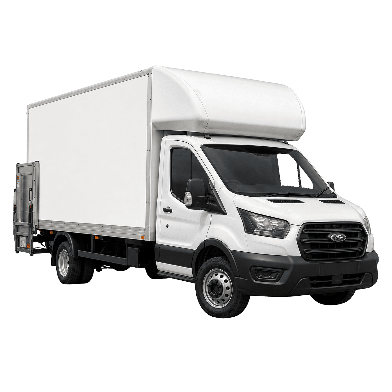 Ford Luton tail lift truck hire in Blackburn